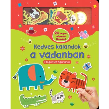    Kedves kalandok a vadonban - Mágneses figurákkal - ELŐRENDELHETŐ