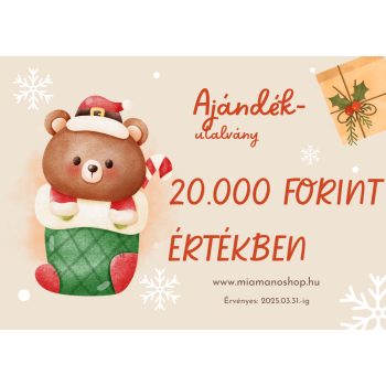 Ajándékutalvány 20000 forint értékben