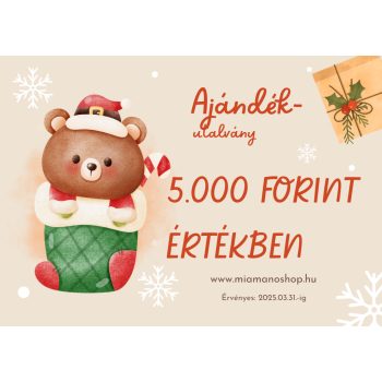Ajándékutalvány 5000 forint értékben