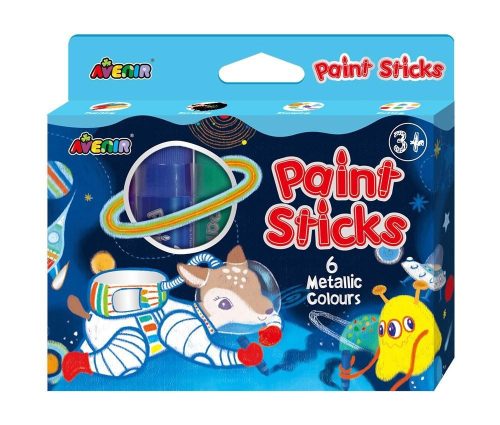 6 darabos metál festő stift - Avenir