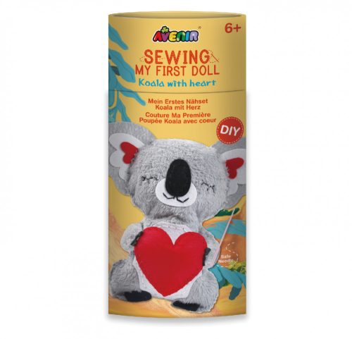 Koala szívvel Plüss varrás - Avenir