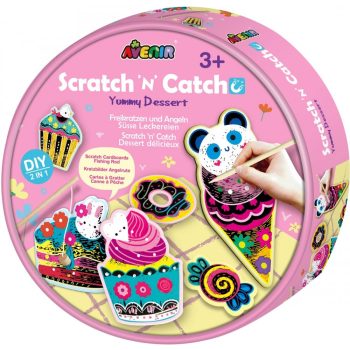   2 az 1-ben karckép készítő és horgászjáték, Finomságok - Avenir