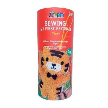 Varrható plüss kulcstartó, Tigris - Avenir