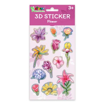 3D matrica csomag, Virágok - Avenir