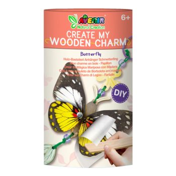 Charm készítő kreatív készlet, Pillangók - Avenir