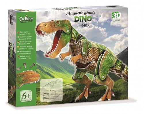 Óriás T-Rex figura Modellkészítő készlet - Crealign