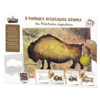 Barlangi festmények Képkészítés stencillel - Crealign