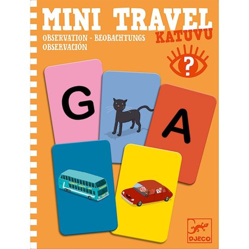 Betű-kép Mini utazó játékok - Djeco