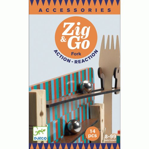 Villa Építőjáték, 14 darabos - Zig & Go kollekció, Djeco