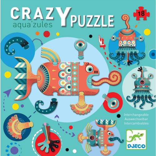 Vízi-szörny Óriás puzzle - Djeco