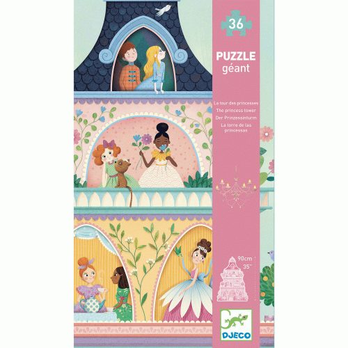 A hercegnők kastélytornya, 36 darabos Óriás puzzle  - The princess tower