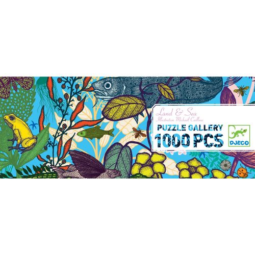 Föld és tenger, 1000 darabos Művész puzzle - Djeco