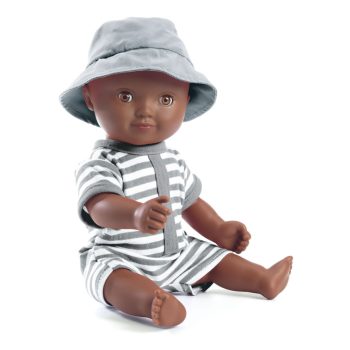 Samu, 32 cm-es fürdethető Játékbaba - Djeco