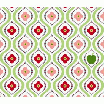 Virágmintás Dekortapéta - Djeco