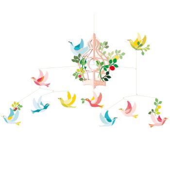 Madárkalitka Szélmobil függődísz - Djeco