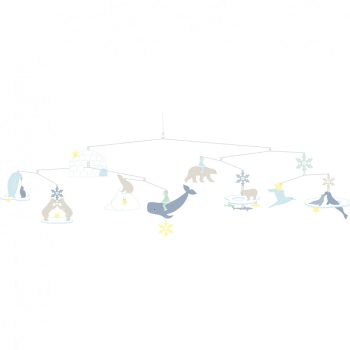 Jegesmedvék Szélmobil függődísz - Djeco