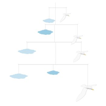 Sirályok Szélmobil függődísz - Djeco