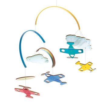 Repülők Szélmobil függődísz - Djeco