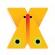 X - Graphic animal letter