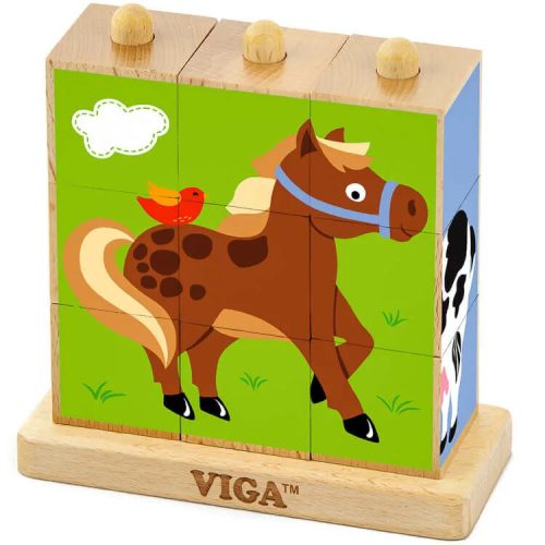 Farmos Montessori kirakós - VigaToys