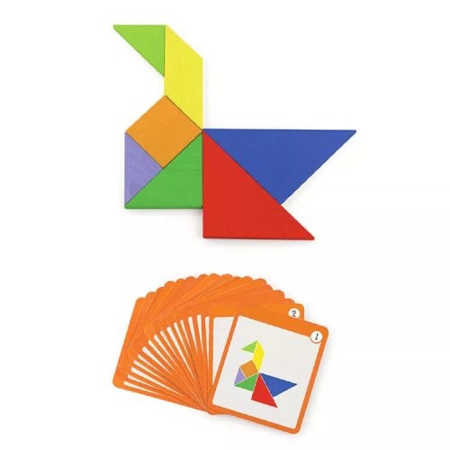  Tangram játék dobozban 35 darabos - VigaToys