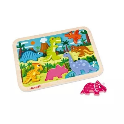 Janod 3D Puzzle - Dinoszaurusz