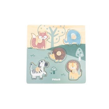 Fogantyús Puzzle, állatok - PolarB 