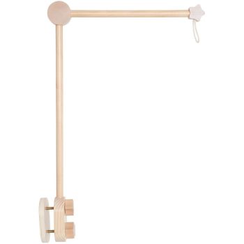 Kiságyforgó állvány, natúr - Jabadabado