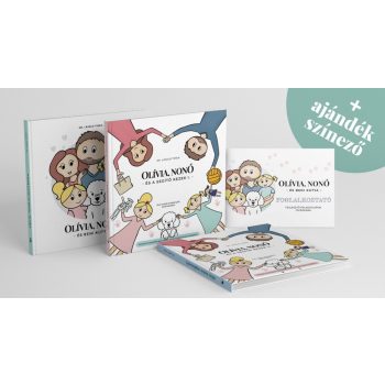   Olívia, Nonó és Beni kutya - A TELJES CSOMAG ajándék színezővel