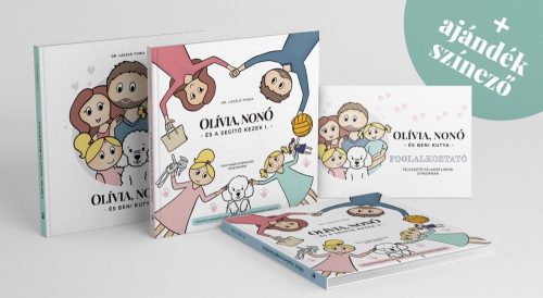 Olívia, Nonó és Beni kutya - A TELJES CSOMAG ajándék színezővel
