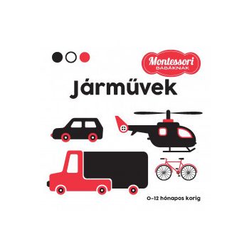  Járművek - Montessori babáknak	