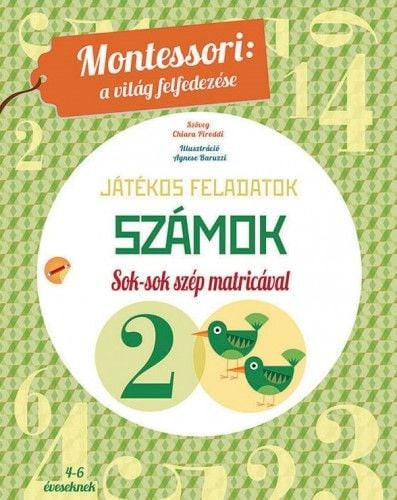 Számok - Játékos feladatok - Sok-sok szép matricával	