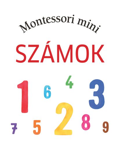  Montessori mini - Számok - ELŐRENDELHETŐ