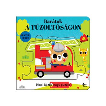 Barátok a tűzoltóságon - Kicsi kézbe nagy puzzle	
