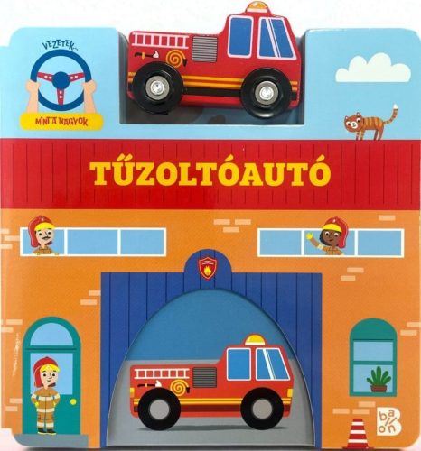 Tűzoltóautó - Játékautóval - ELŐRENDELHETŐ