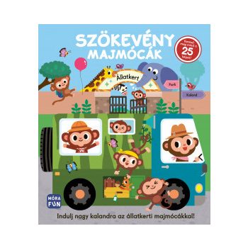    Szökevény majmócák - Indulj nagy kalandra az állatkerti majmócákkal!	