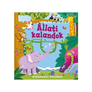    Állati kalandok - Interaktív könyv - Kihúzható fülekkel	