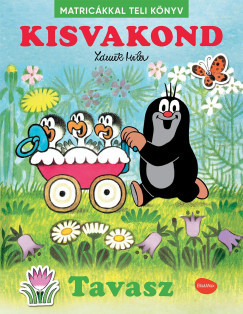  Kisvakond - Tavasz - Matricákkal teli könyv	