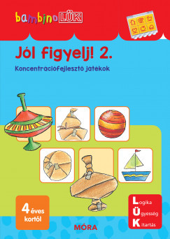Jól figyelj 2. - Koncentrációfejlesztő játékok	