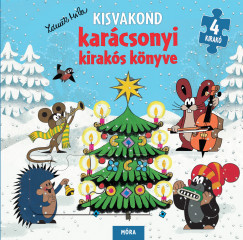 Kisvakond karácsonyi kirakós könyve 