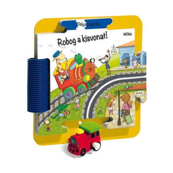 Pálya és puzzle - Robog a kisvonat! 