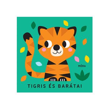Tigris és barátai - Zörgő textilkönyv rágókával	