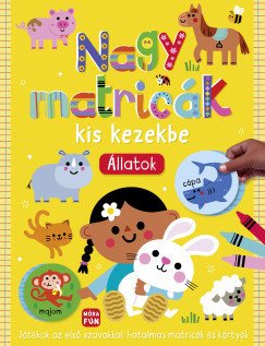 Nagy matricák kis kezekbe - Állatok 