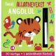 Tanulj állatneveket angolul - 30 kártya + 1 letörölhető filctoll	