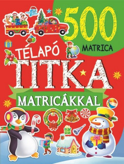 Télapó titka - 500 matricával	