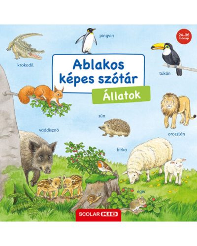 Ablakos képes szótár – Állatok