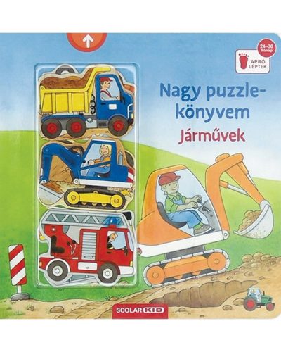  Nagy puzzle-könyvem – Járművek