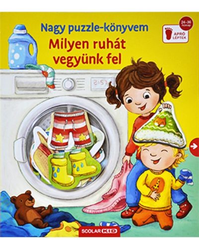 Nagy puzzle-könyvem – Milyen ruhát vegyünk fel