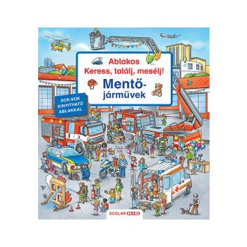 Ablakos Keress, találj, mesélj! - Mentőjárművek 