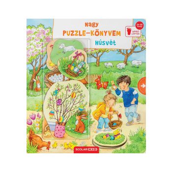 Nagy puzzle-könyvem - Húsvét 